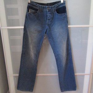 *SOLD* Armani Exchange A/X Corduroy Insert Straight Leg Jeans